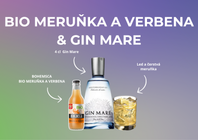 BIO MERUŇKA A VERBENA & GIN MARE