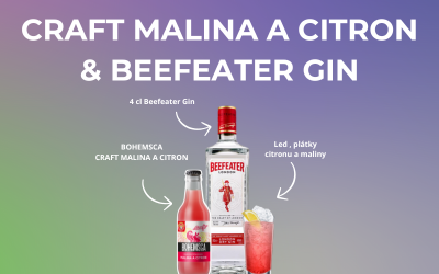 CRAFT MALINA A CITRON & BEEFEATER GIN