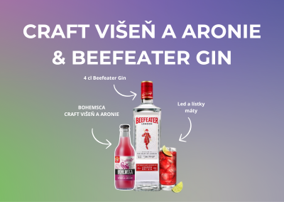 CRAFT VIŠEŇ A ARONIE & BEEFEATER GIN