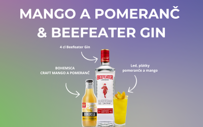 CRAFT MANGO A POMERANČ & BEEFEATER GIN