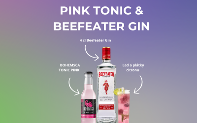 TONIC PINK & BEEFEATER GIN