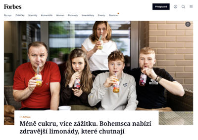 BOHEMSCA v magazínu FORBES