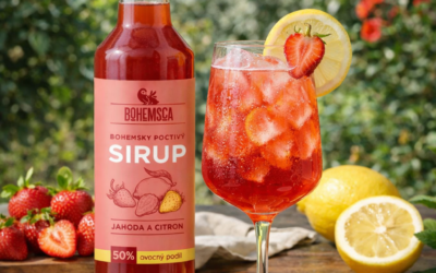 Ovocné sirupy BOHEMSCA: Ovocná symfonie pro váš pitný režim